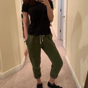 Champion Reverse Weave Green Jogger/Sweatpant